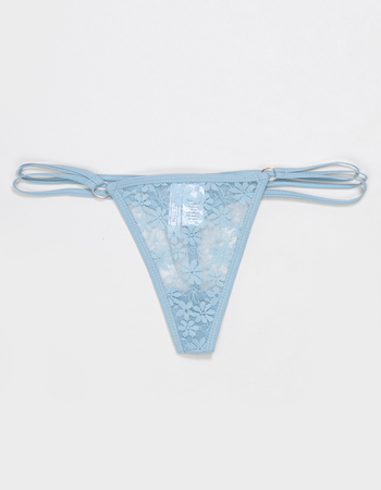 FULL TILT Strappy Side Lace Thong Primary Image