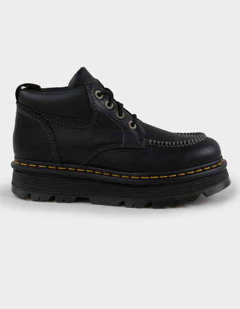 DR. MARTENS Zebzag 4-Eye Mens Leather Boots Primary Image