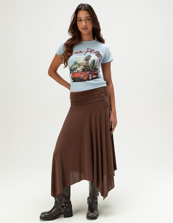 BDG Urban Outfitters Haven Rhinestone Womens Baby Tee Alternative Image