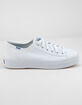 KEDS Triple Kick White Womens Platform Shoes image number 1