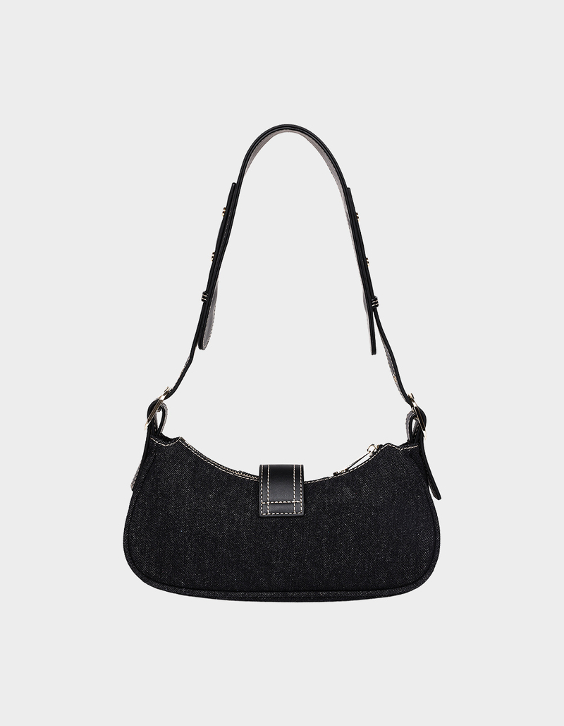 TRUE RELIGION Multi-Strap Denim Shoulder Bag image number 3