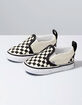 VANS Toddler Checkerboard Slip-On Velcro Shoes image number 1