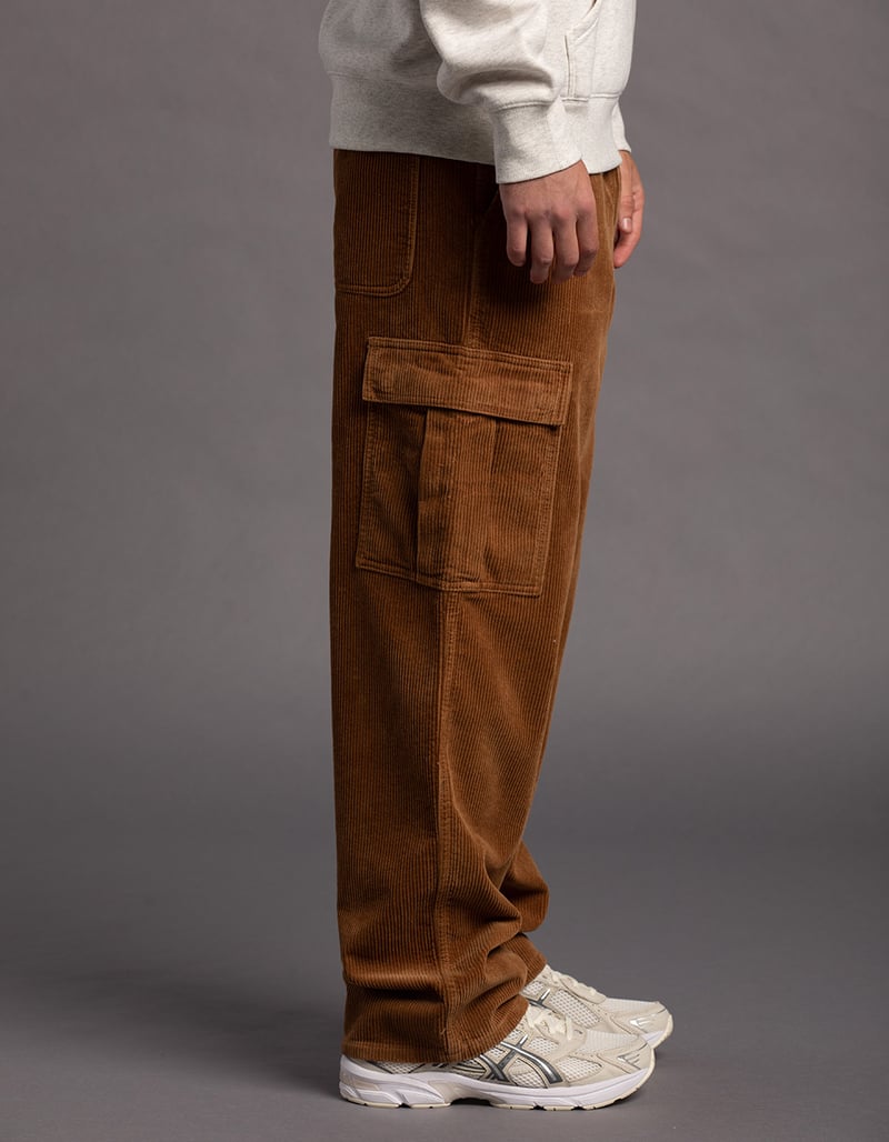 RSQ Mens Loose Corduroy Cargo Pants  image number 3