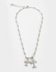 RSQ Cross Charm Necklace image number 1