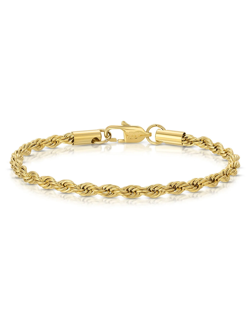 THE GOLD GODS 4mm Rope Bracelet image number 1