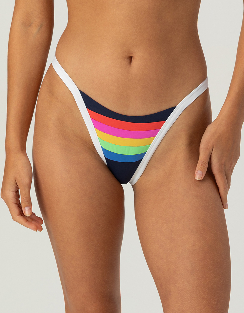 RIP CURL Surf Stripe Cheeky Bikini Bottoms image number 1