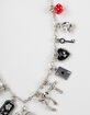 FULL TILT Dice/Heart/Cross Multi Charm Necklace image number 2