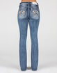 MISS ME Wing Womens Bootcut Jeans image number 1