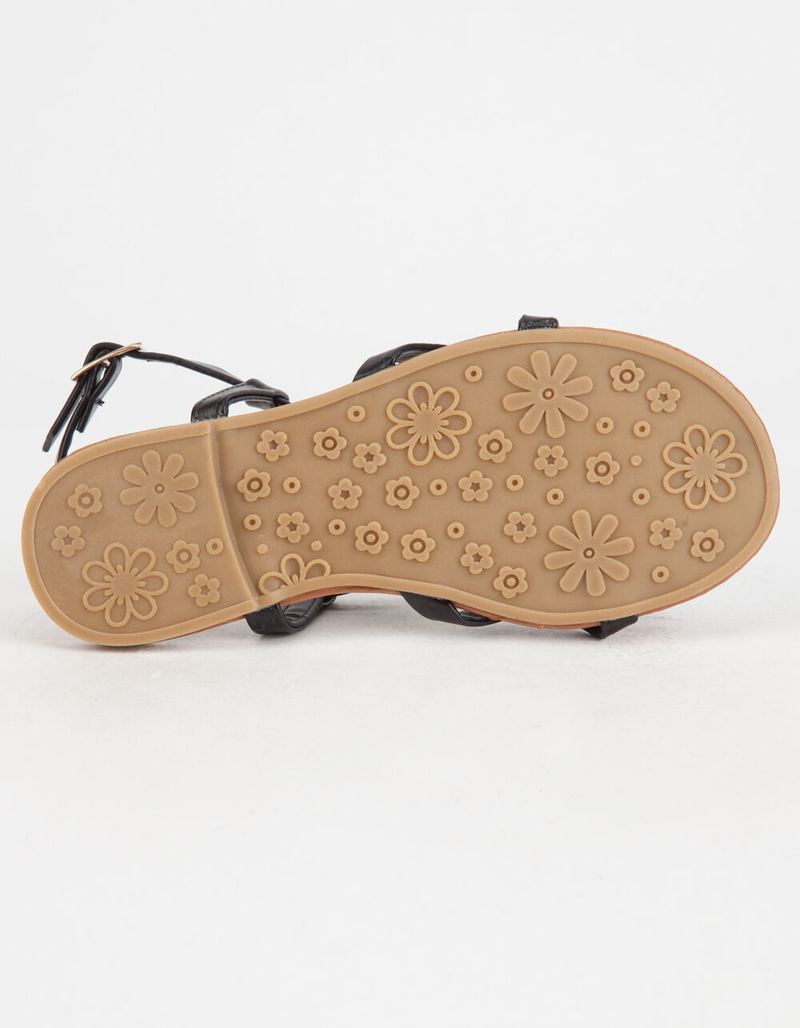 FREE REIGN Criss Cross Thong Girls Sandals image number 3