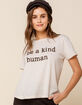 WEST OF MELROSE Be Kind Womens Tee image number 2