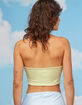 WEST OF MELROSE Butterfly Hem Womens Halter Top image number 3