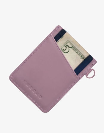 THREAD Mauve Vertical Wallet Alternative Image