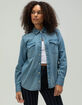 LEE Western Womens Denim Snap Shirt image number 1