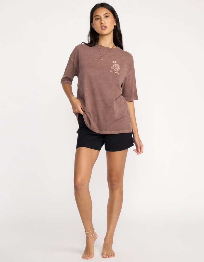 BILLABONG The Great Waves Womens Oversized Tee image number 3
