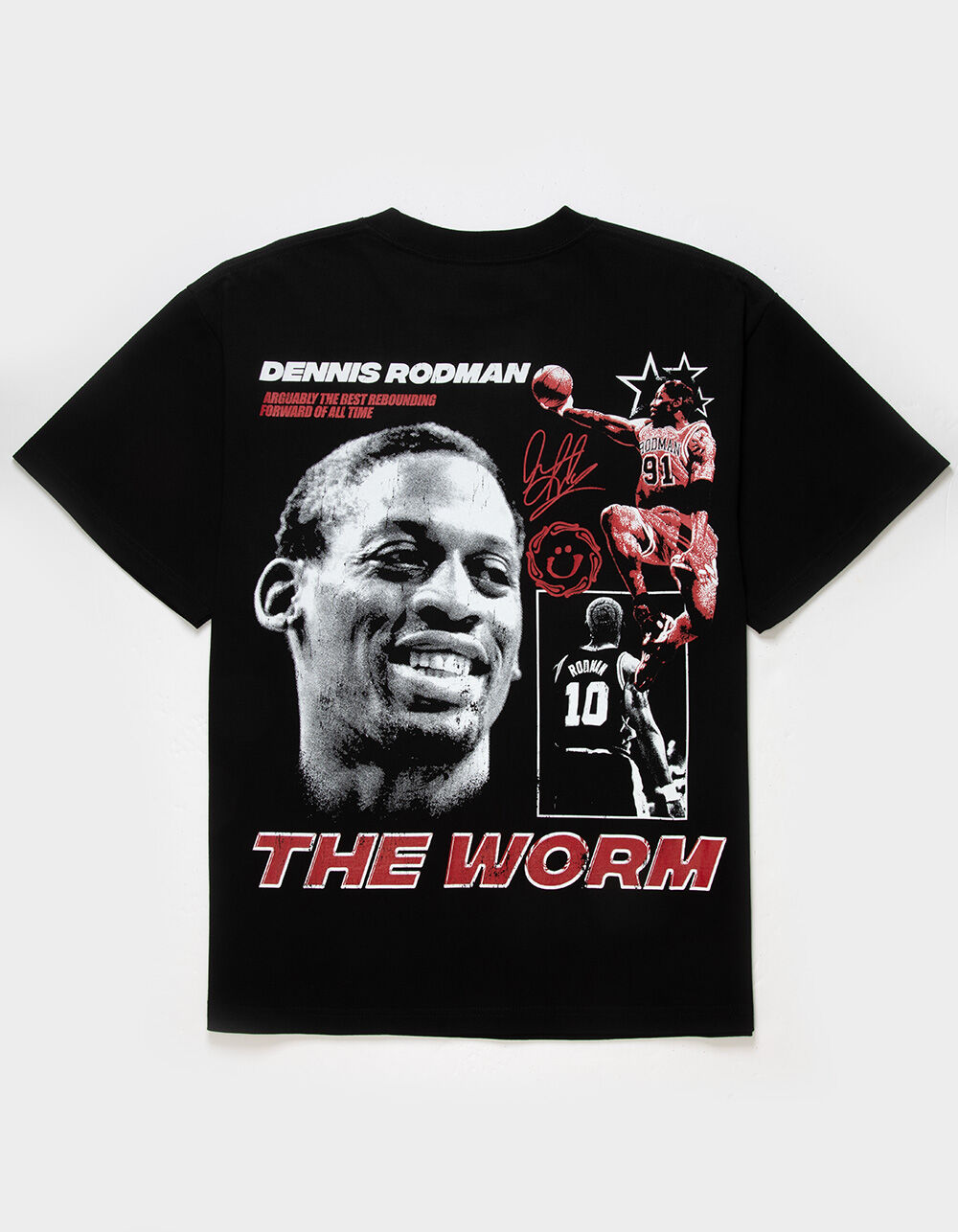 RODMAN The Worm Mens Boxy Tee - BLACK | Tillys