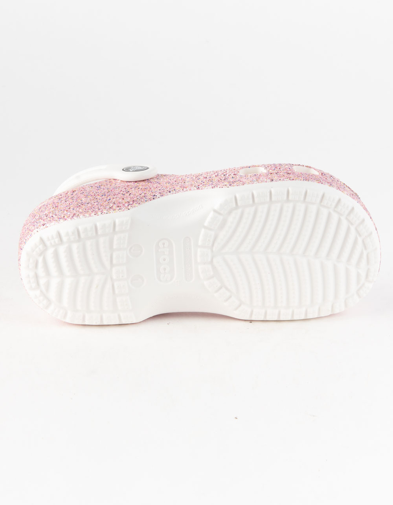 CROCS Classic Glitter Girls Clogs image number 2