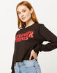 MAD ENGINE Stranger Things Womens Crop Tee image number 2