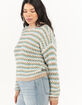 RSQ Womens Balloon Sleeve Textured Sweater image number 2