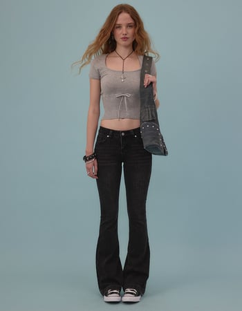 RSQ Womens Low Rise Bootcut Jeans Primary Image