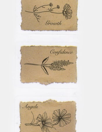 Flower Word Sticker Alternative Image