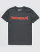 HOONIGAN Bracket Logo Mens Charcoal T-Shirt image number 1