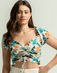 ROXY Dream Work Womens Crop Top image number 1