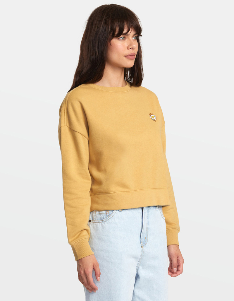 RVCA At Ease Womens Crewneck Sweatshirt image number 2