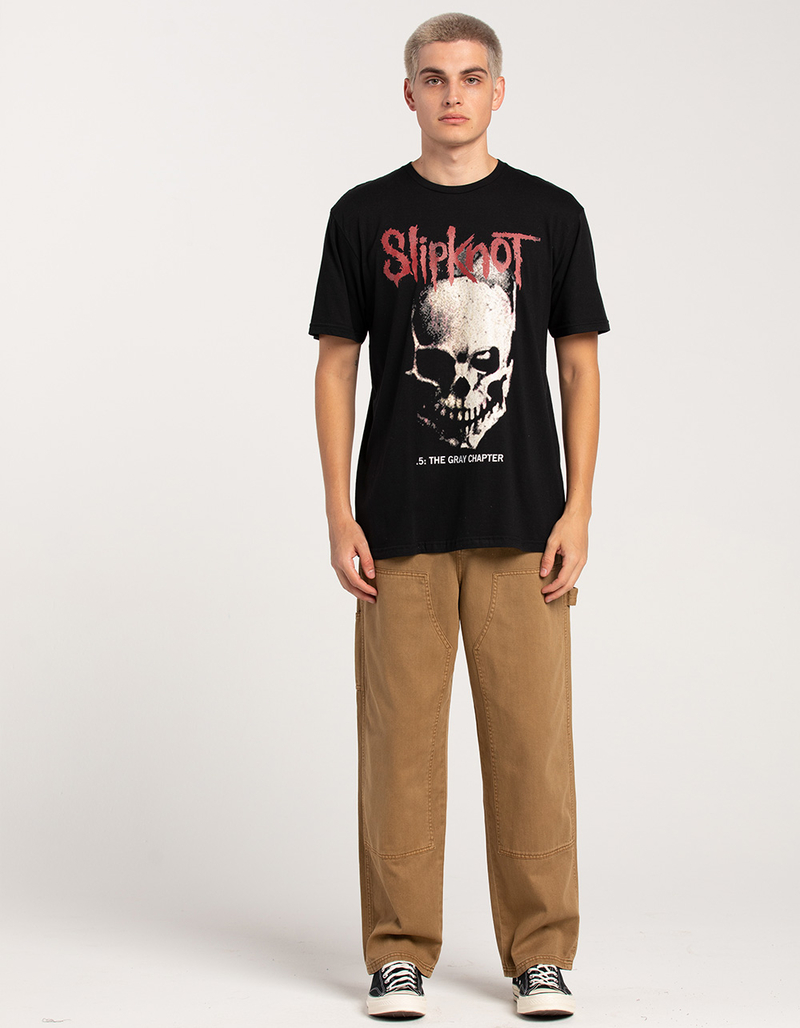 SLIPKNOT Gray Chapter Big Skull Unisex Tee image number 3