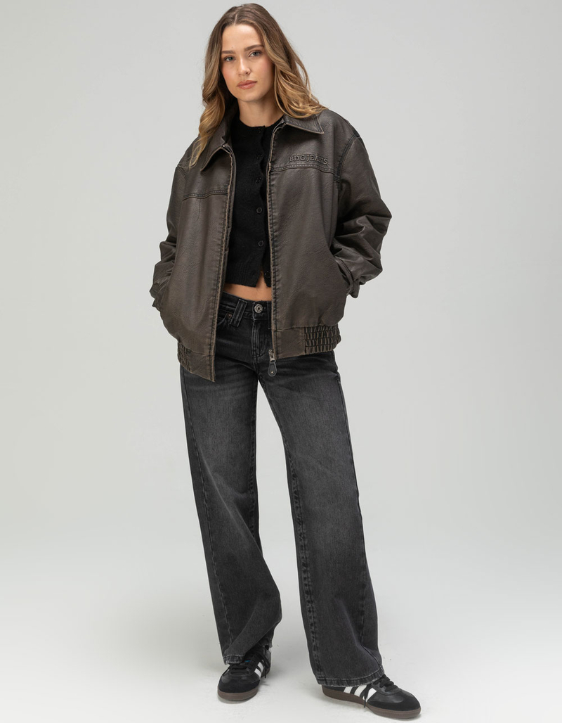 BDG Urban Outfitters Billie Vintage Faux Leather Womens Jacket image number 1