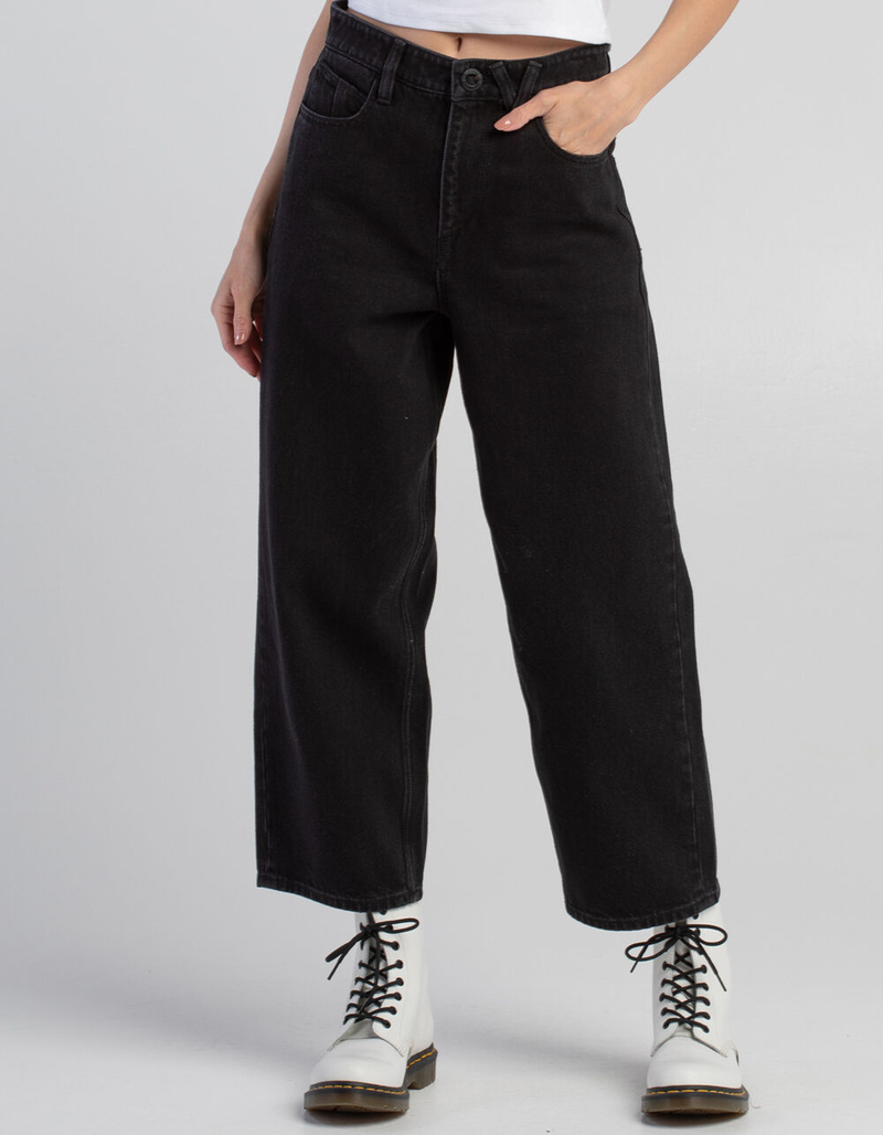 VOLCOM Wellow Womens Wide Leg Jeans image number 2