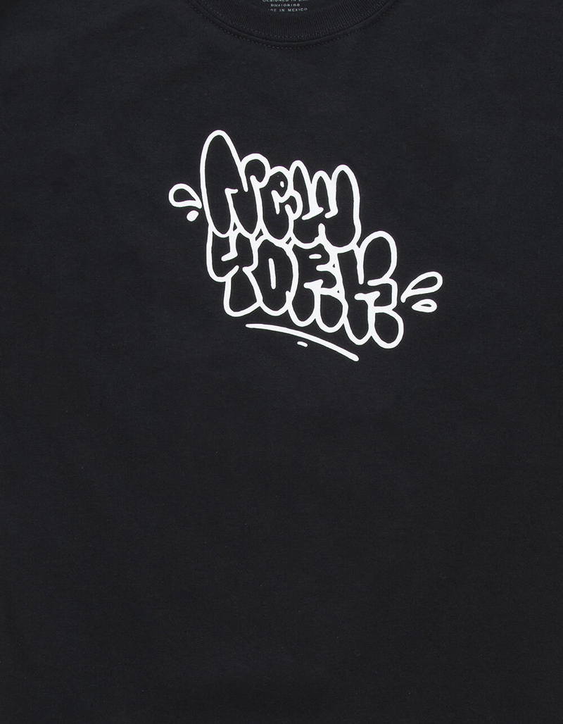 BLUE CROWN NYC Bright Lights Mens Tee image number 3