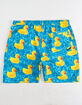 NEFF Ducky Mens Hot Tub Blue Volley Shorts image number 2