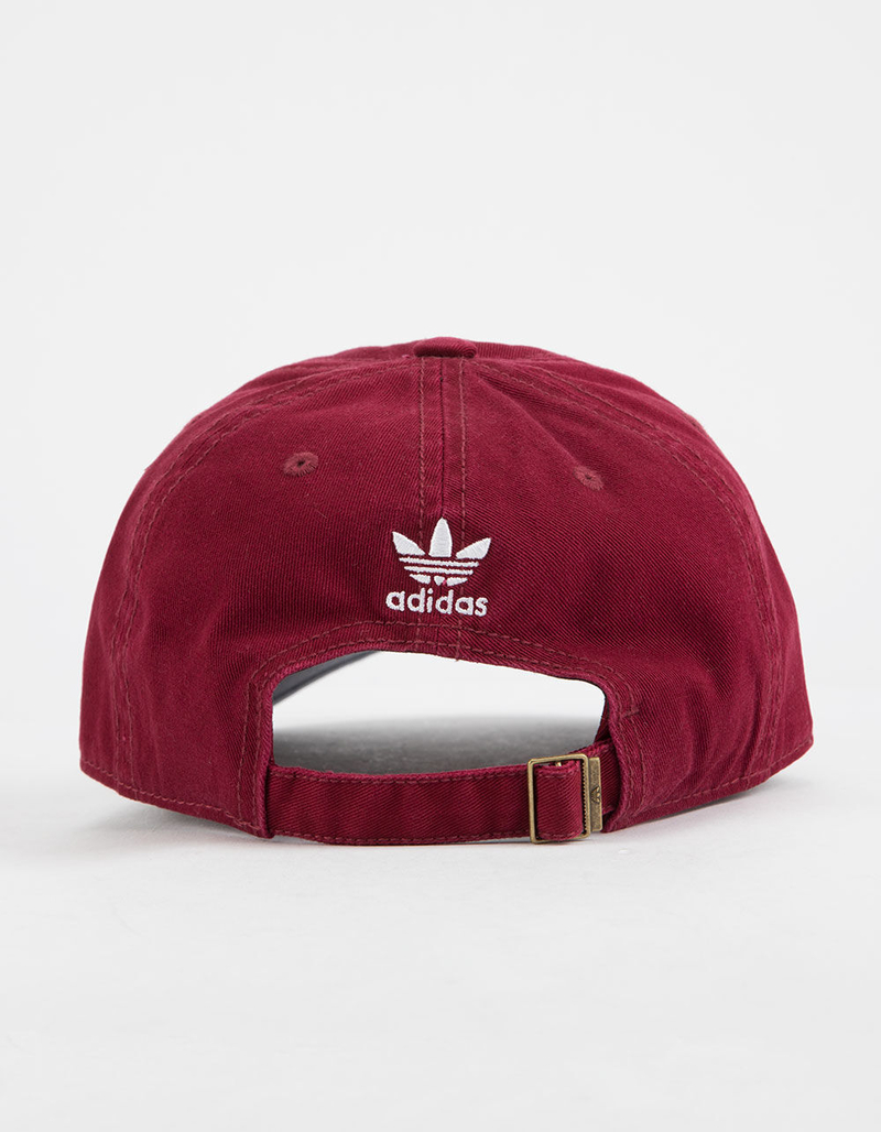 ADIDAS Originals Relaxed Burgundy Dad Hat image number 1