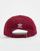 ADIDAS Originals Relaxed Burgundy Dad Hat image number 2