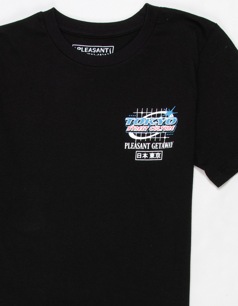 PLEASANT GETAWAY Tokyo Street Culture Boys Tee image number 2