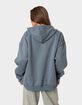 EDIKTED New York Angels Oversized Zip-Up Hoodie image number 4