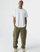HUF Gilman Double Knee Camo Mens Pants image number 3