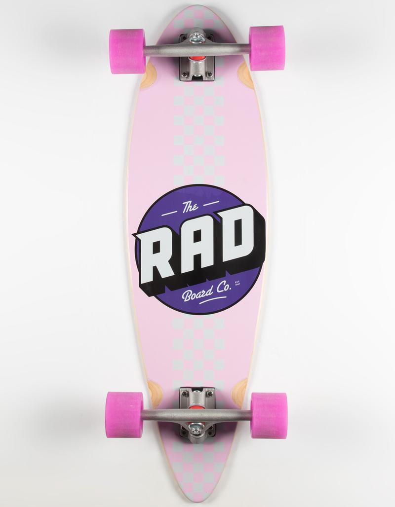 THE RAD BOARD CO. Pintail 9.0" Mini Complete Cruiser Skateboard image number 1