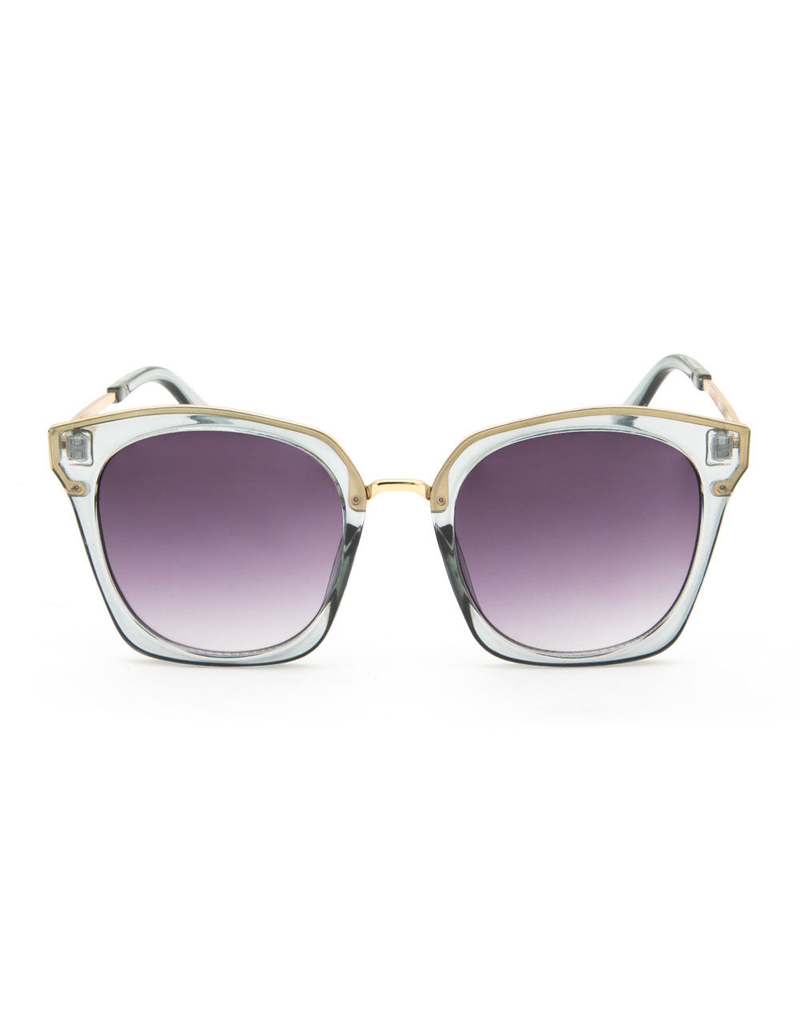 FULL TILT Emma Oversized Round Sunglasses image number 1