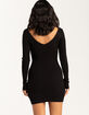 TIMING Bodycon Sweater Dress image number 4