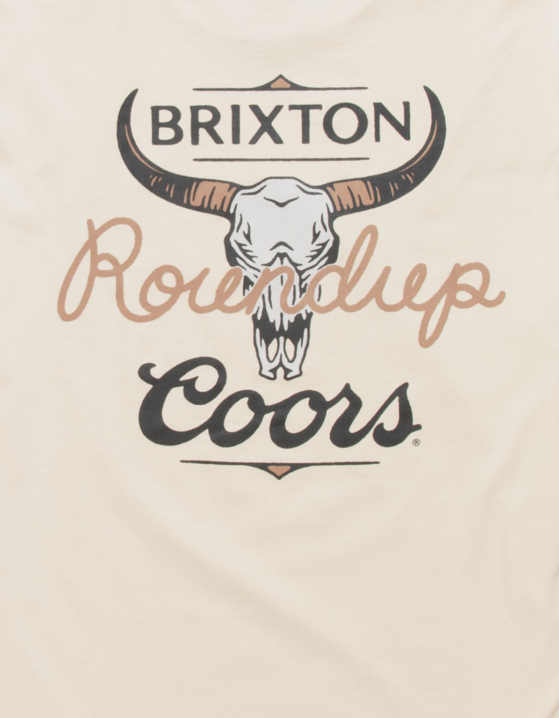 BRIXTON Coors Roundup Mens Tee image number 2