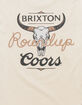BRIXTON Coors Roundup Mens Tee image number 3