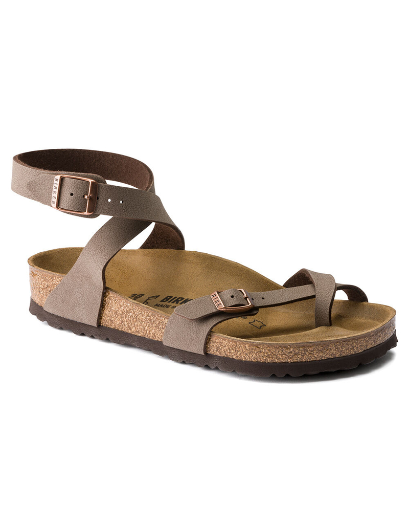 BIRKENSTOCK Yara Womens Mocha Sandals image number 0