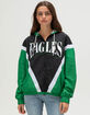 WEAR BY ERIN ANDREWS Philadelphia Eagles Womens Windbreaker Jacket image number 1