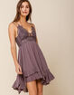 FREE PEOPLE Adella Charcoal Slip Dress image number 1