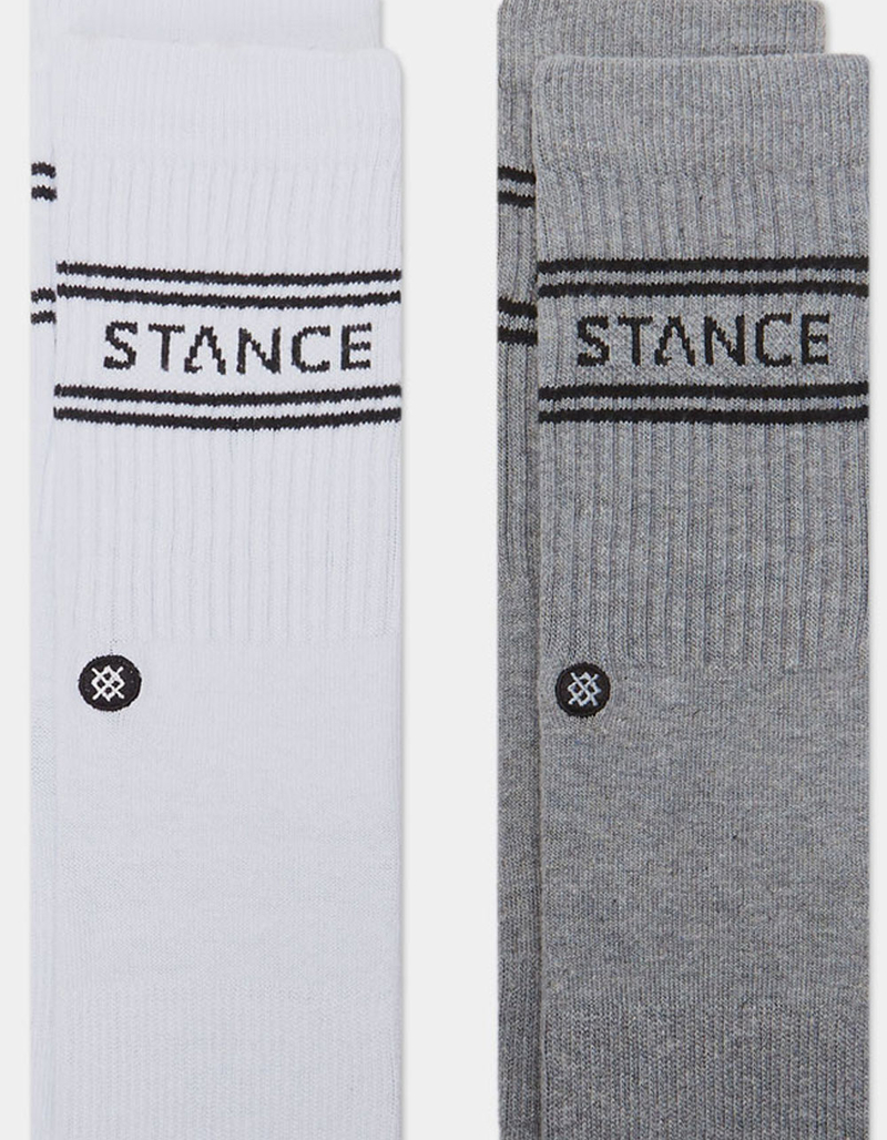 STANCE Basic 3 Pack Mens Crew Socks image number 1