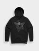 HASTAMUERTE Rhinestone Ski Mask Angel Mens Hoodie image number 1