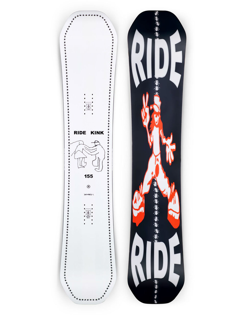 RIDE SNOWBOARDS Kink Wide Snowboard image number 0