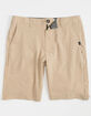 RIP CURL Jackson Boardwalks Mens Khaki Hybrid Shorts image number 1