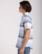 RSQ Mens Multi Stripe Button Up Shirt image number 4